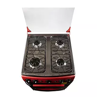 Estufa Piso Con Horno Abba Ab201-6gtr Gas 4 Puesto Gratinado