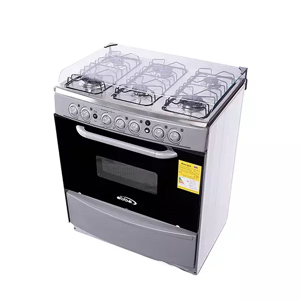 Estufa De Piso Abba Rg802-4 Gt Gas Horno 6 Puesto Gratinador