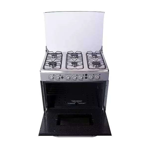 Estufa De Piso Abba Rg802-4 Gt Gas Horno 6 Puesto Gratinador