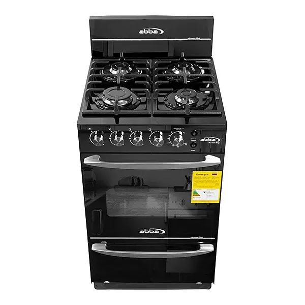 Estufa Abba Master Chef Ag203-4gt Gas 4 Puestos Asador Vidri