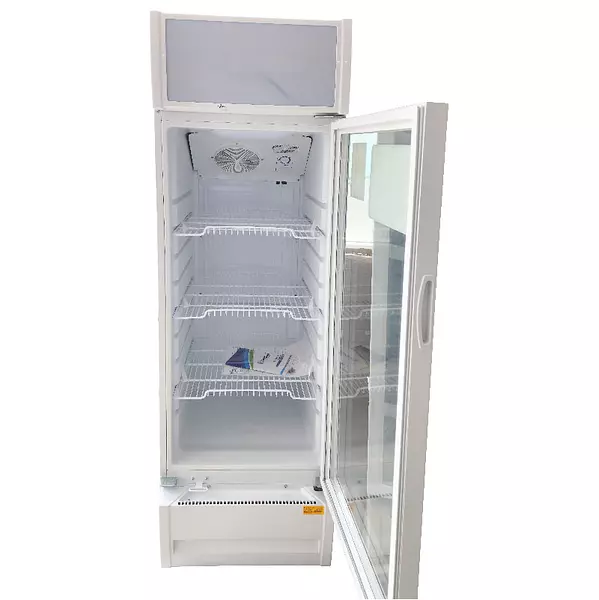 Vitrina Vertical De 211litros Inducol En Lámina Galvanizada