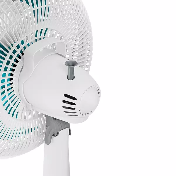 Ventilador Samurai Air Maxx Blanco Azul Pedestal 16"