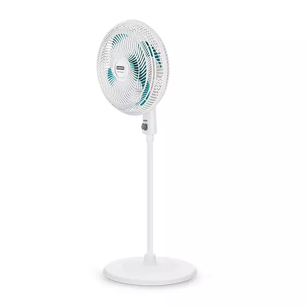 Ventilador Samurai Air Maxx Blanco Azul Pedestal 16"
