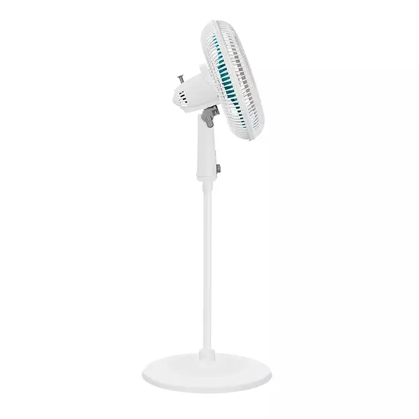 Ventilador Samurai Air Maxx Blanco Azul Pedestal 16"