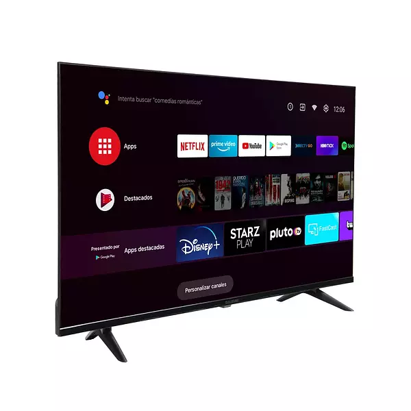 Televisor Challenger 40" 40lo69 Android Tv Fhd Smarttv Bt