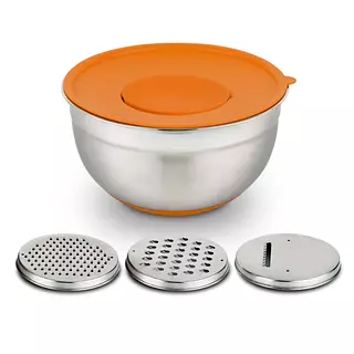 Multibowl Home Elements 22 Cm Acero Inoxidable