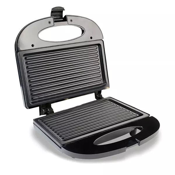 Sanduchera Home Elements Grill Asador Negra