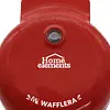 Wafflera Home Elements Mi 12 Cm Eléctrica Roja