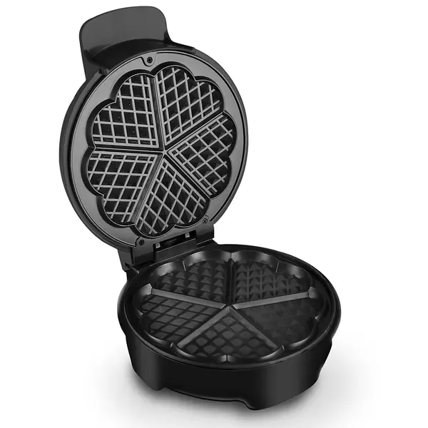 Wafflera Home Elements Eléctrica Negra