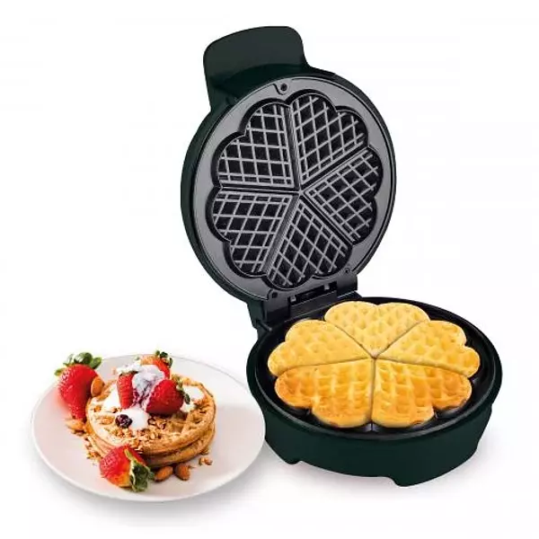 Wafflera Home Elements Eléctrica Negra