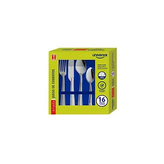 Juego Cubiertos Universal Quirama 4 Puestos 16 Piezas Juego Cubiertos Universal Quirama 4 Puestos 16 Piezas