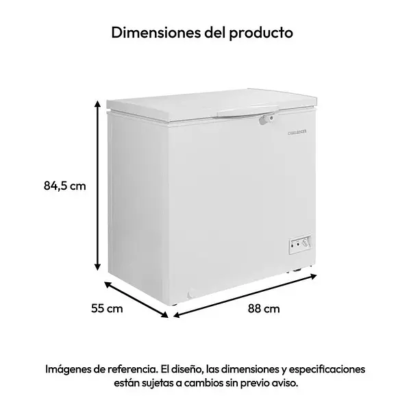 Congelador Challenger 204 Litros Brutos - Ch 199