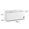 Congelador Electrolux 724l Frost Inverter Blanco