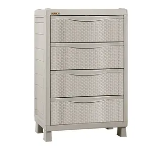Armario Rimax Cajonero Rattan Taupe