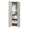Armario Rimax Para Ropa Rattan Taupe