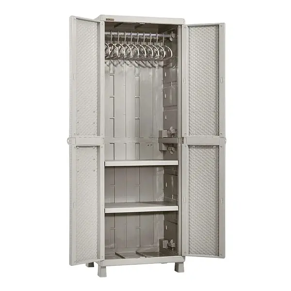Armario Rimax Para Ropa Rattan Taupe