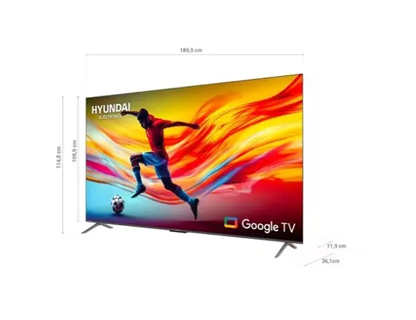 Tv Hyundai 85" Pulgadas Qled