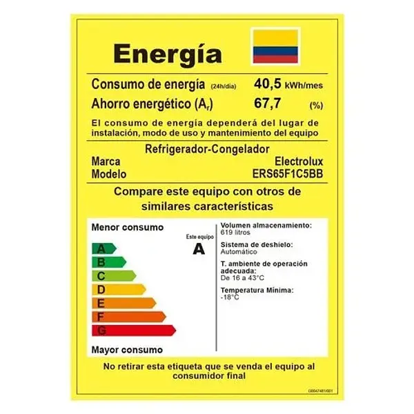 Nevecón Electrolux No Frost 619l Inverter
