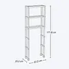 Estante Rimax Organizador 3 Niveles Para Baño Blanco