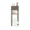 Estante Rimax Para Baño Con Puertas Mocca