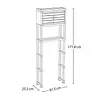 Estante Rimax Para Baño Con Puertas Mocca