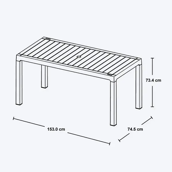 Mesa Rimax Barú Familiar Mocca