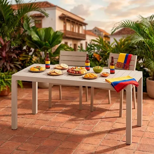Mesa Rimax Barú Familiar Taupe