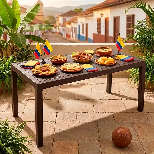 Mesa Rimax Barú Familiar Wengue