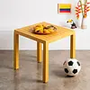 Mesa Rimax Baru 4 Puestos Amarillo Mostaza