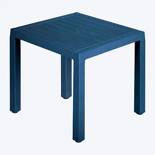 Mesa Rimax Baru 4 Puestos Azul Petroleo