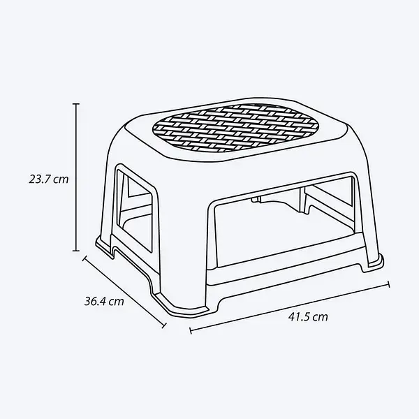 Butaco Rimax Pequeño Ii Wengue