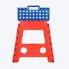 Butaco Rimax Plegable Grande Rojo Azul
