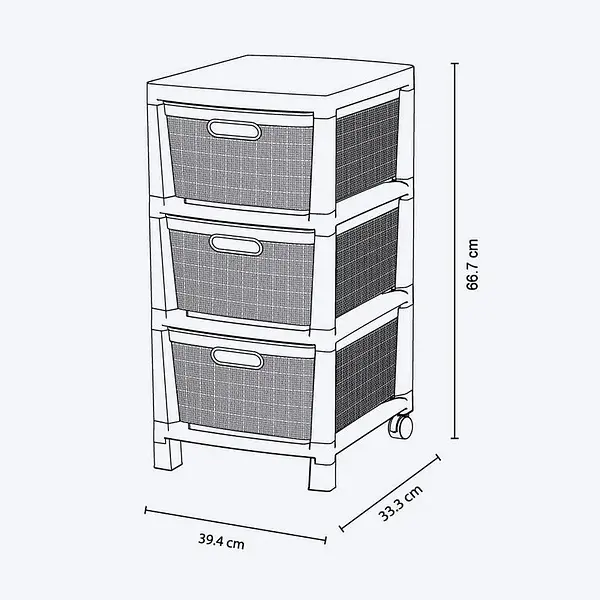 Cajonero Rimax Fique 3g Niña