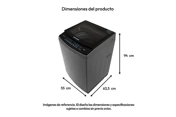 Lavadora Challenger Automática De Carga Superior De 13 Kg (