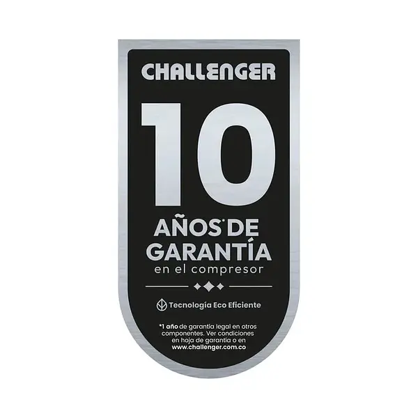 Nevera Challenger No Frost Congel Superior 231 Lt Cr249