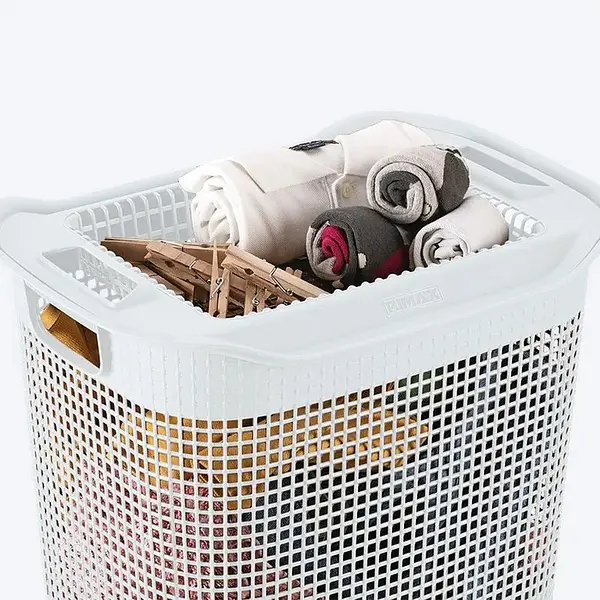 Cesta Rimax Ropa Linium Blanco