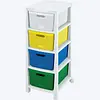 Cajonero Rimax Fique 4 Gavetas Avent