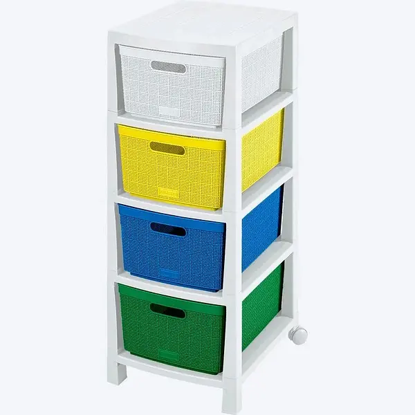 Cajonero Rimax Fique 4 Gavetas Avent