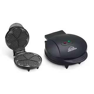 Wafflera Corazón Negra