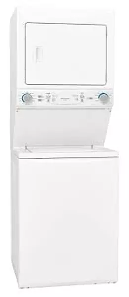 Torre De Lavado Secado Electrolux Gas Frigidaire 18.5kg Blan