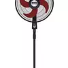 Ventilador Samurai Turbo Power Negro/Rojo