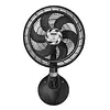 Ventilador Samurai Silence Force Pared Negro