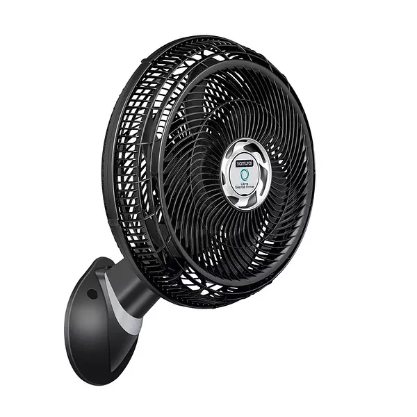 Ventilador Samurai Silence Force Pared Negro