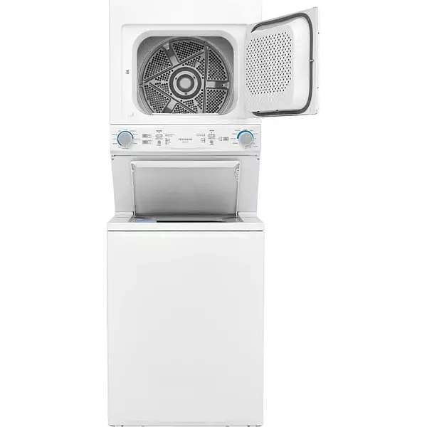 Torre De Lavado Secado Electrolux Gas Frigidaire 18.5kg Blan