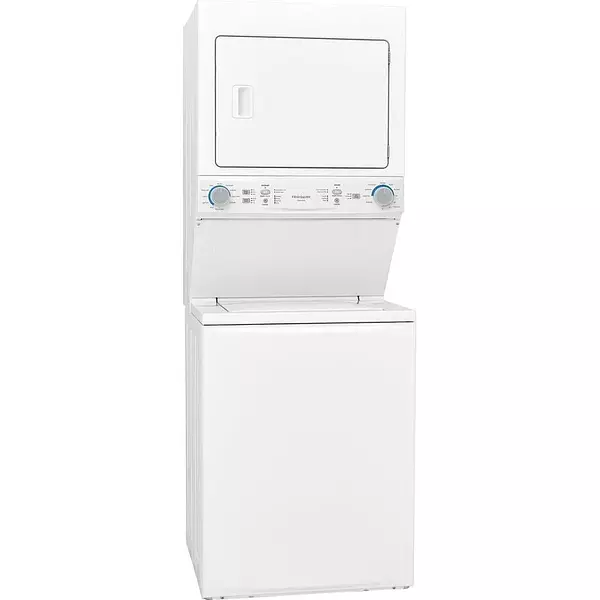 Torre De Lavado Secado Electrolux Gas Frigidaire 18.5kg Blan