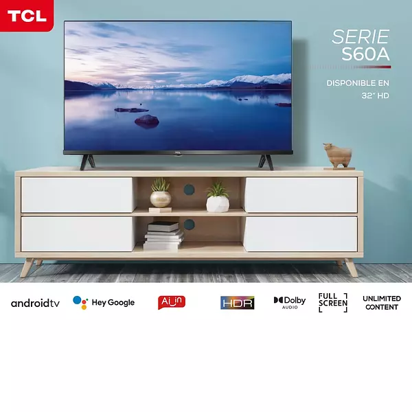 Televisor Tcl Smart Tv Led Hd 32" 32s60a