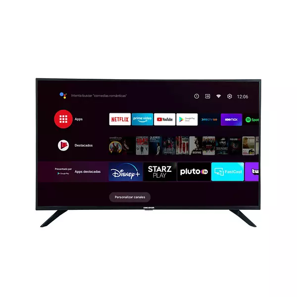 Televisor Challenger 43" Lo68 Bt Led Smart Tv Android