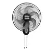 Ventilador Home Element Pared 18″ Negro – Maxiflow Elite